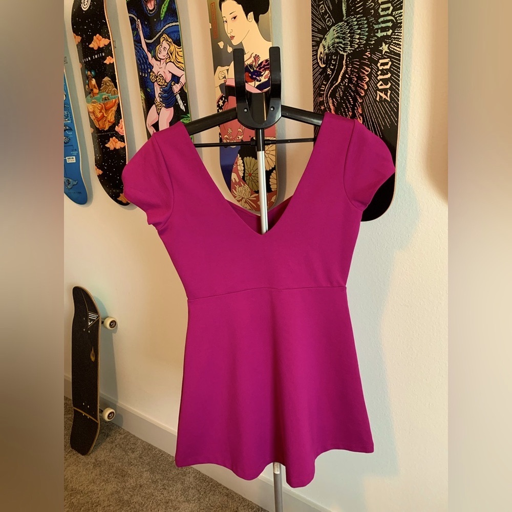 Urban Outfitters Maria Skater mini dress. Size 8